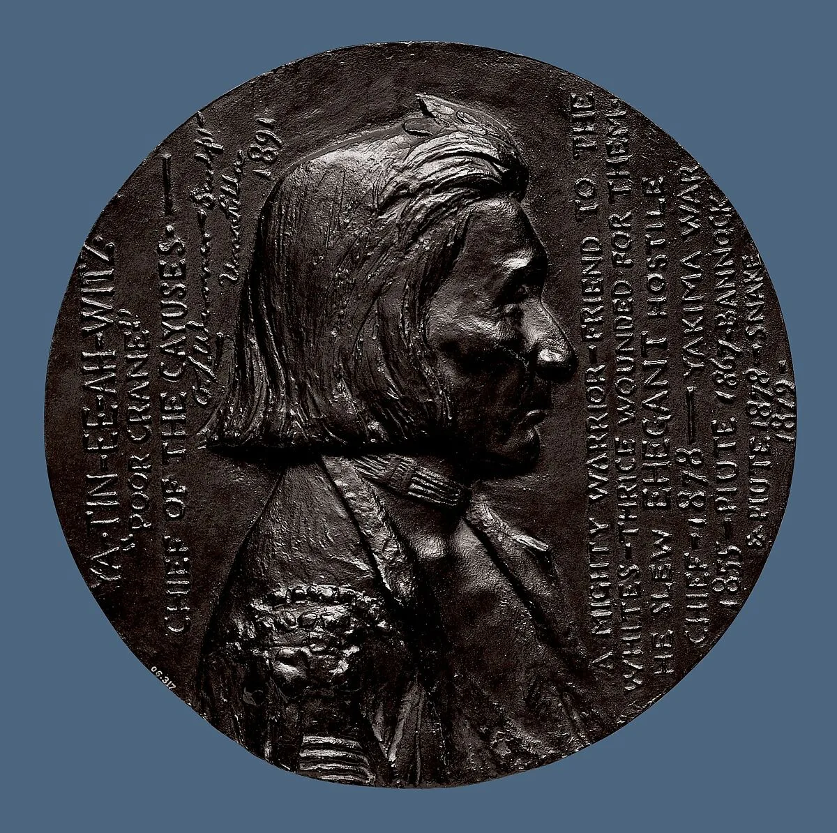Poor Crane, Chief of the Cayuses — Olin Levi Warner