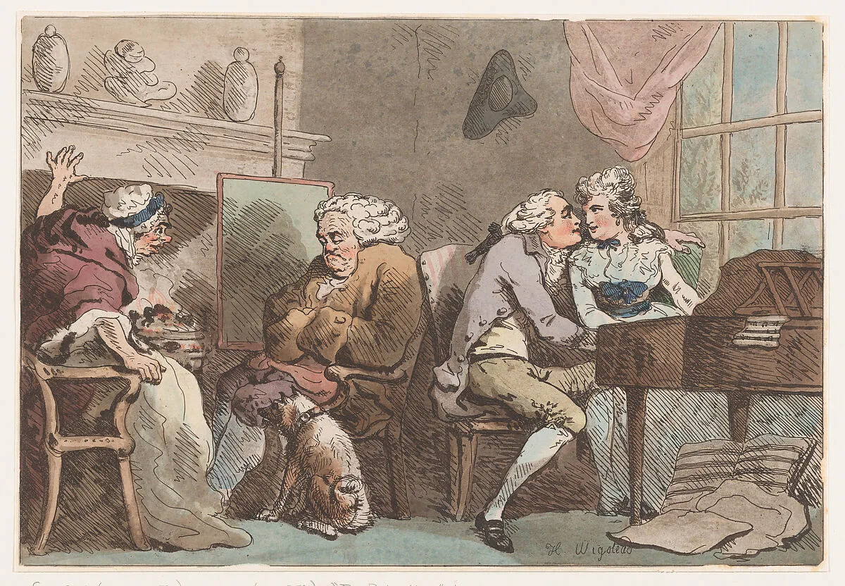 The Detection — S. W. Fores|Thomas Rowlandson