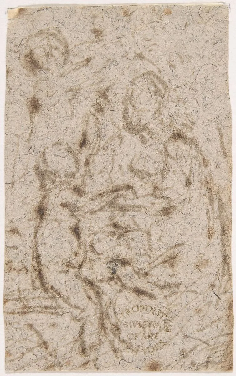 Madonna and Child (recto); Madonna and Child (verso) — Anonymous, Italian, 16th century