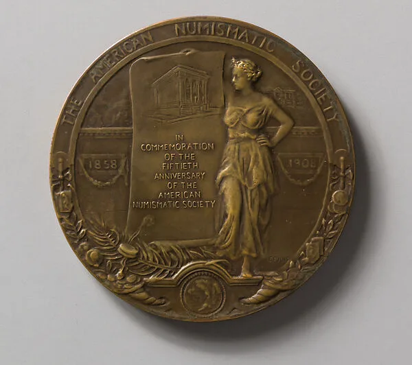 Commemorating the Fiftieth Anniversary of the American Numismatic Society — Emil Fuchs