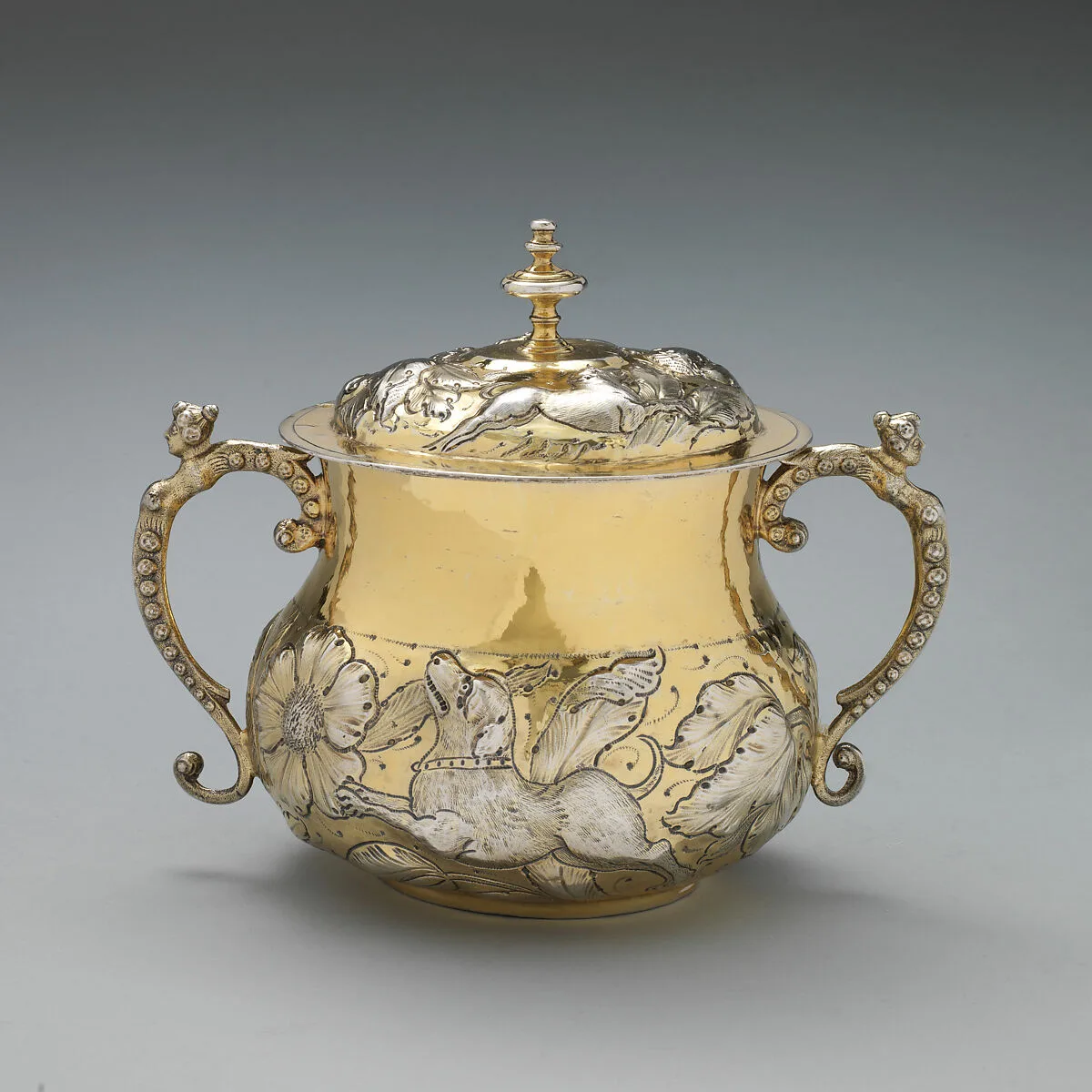 Two-handled cup with cover — Francis Leake