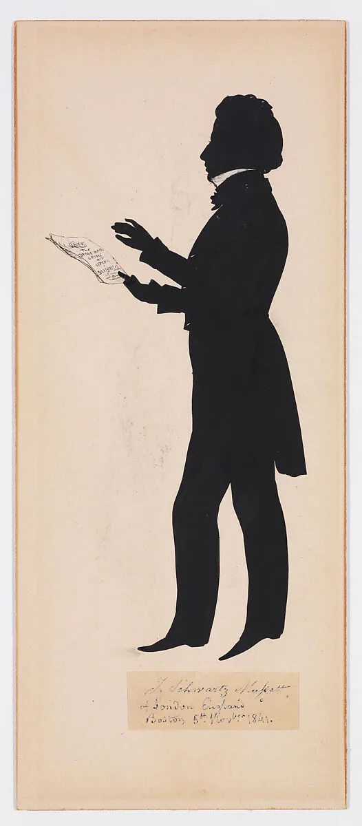 J. Schwartz Massett of London — Auguste Edouart