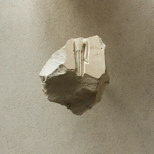 Relief fragment from a procession of attendants - see 31.3.1-1