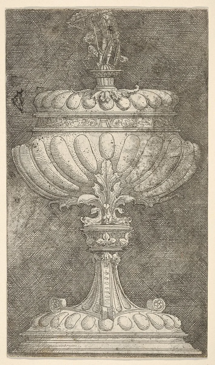 Covered Goblet with a Knight on the Lid — Albrecht Altdorfer