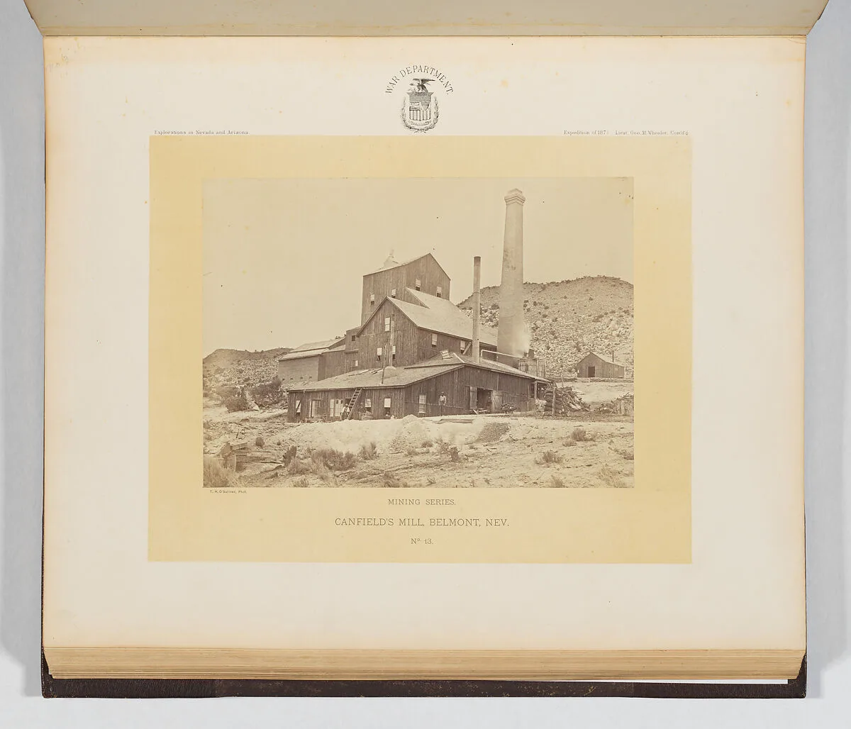 Canfield's Mill, Belmont, Nevada — Timothy H. O'Sullivan