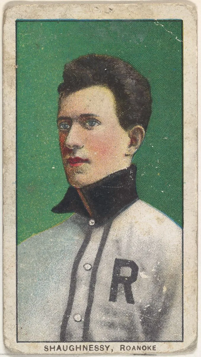 Shaughnessy, Roanoke, Virginia League, from the White Border series (T206) for the American Tobacco Company — American Tobacco Company
