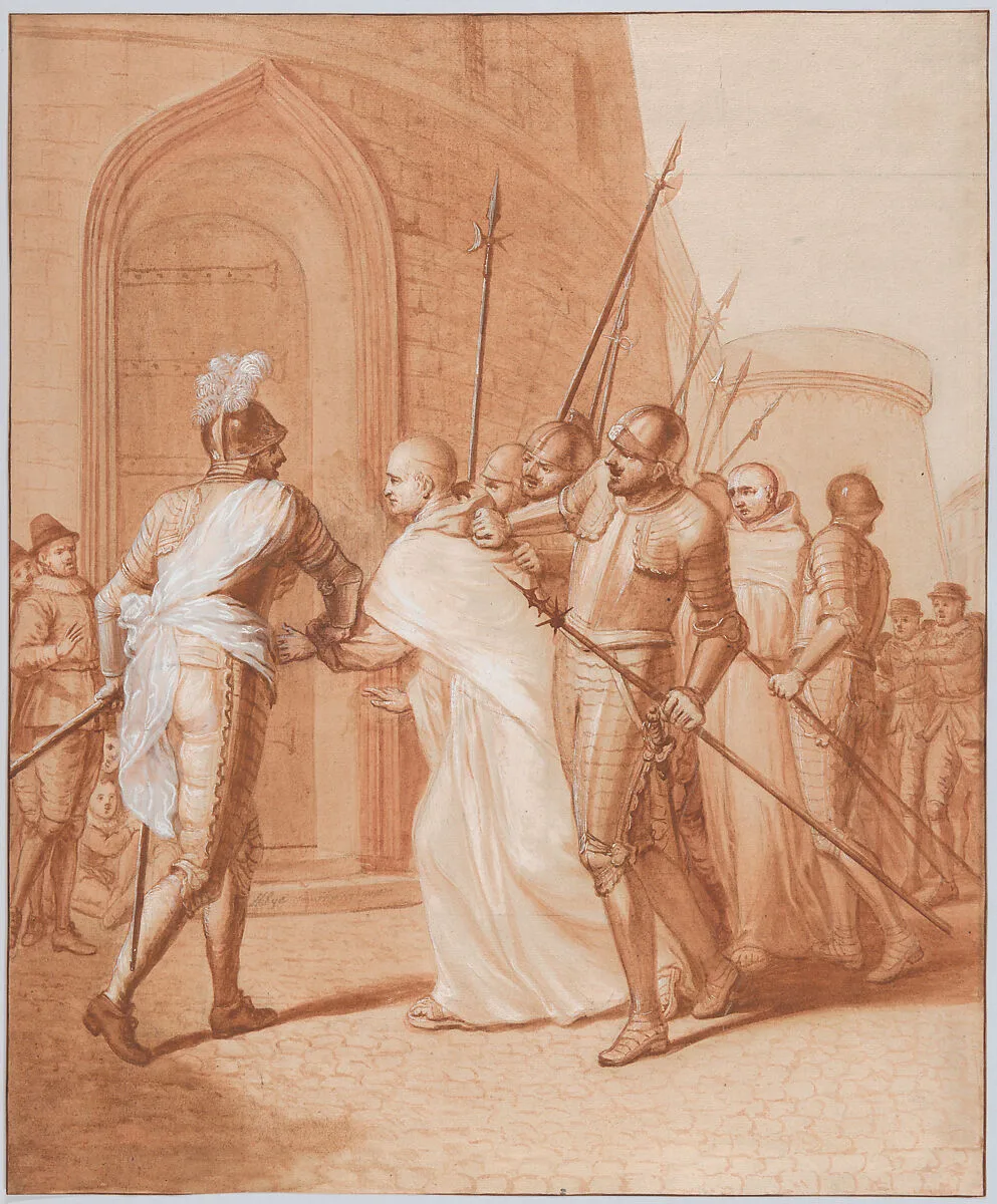 The arrest of Jean de La Barrière by the League at Lombez — Matthieu Elias|Reverend Jean de la Barrière