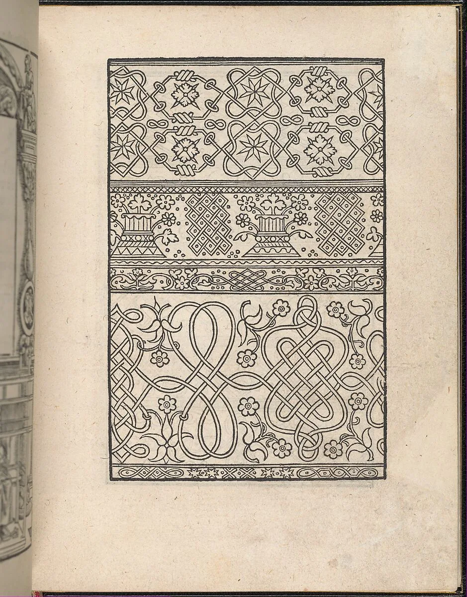 Page from Ein new kunstlich Modelbuch...(Page 2r) — Peter Quentel