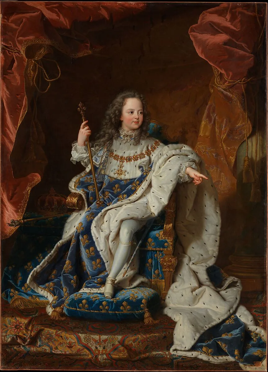 Louis XV (1710–1774) as a Child — Hyacinthe Rigaud