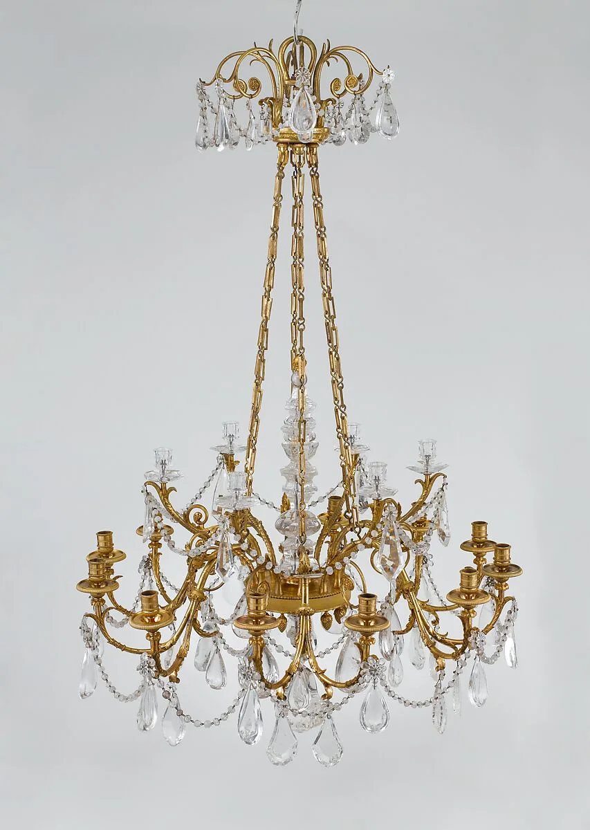 Eighteen-light chandelier — Unknown
