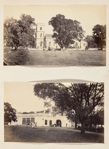 [View of a Church and Grounds]