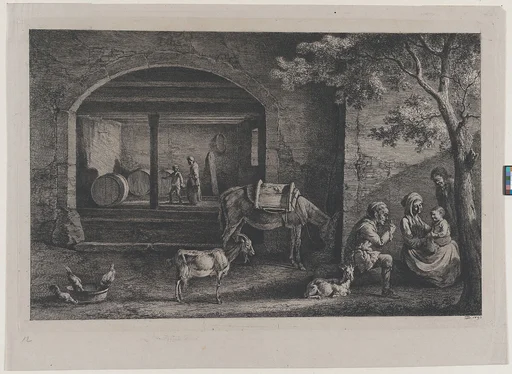 Interior of a Farm at Saint-Jean-de-Touslas