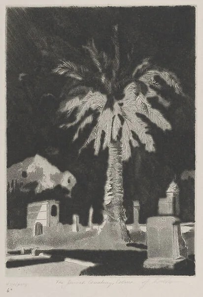 Jewish Cemetery Palm, Colma — Joseph Goldyne