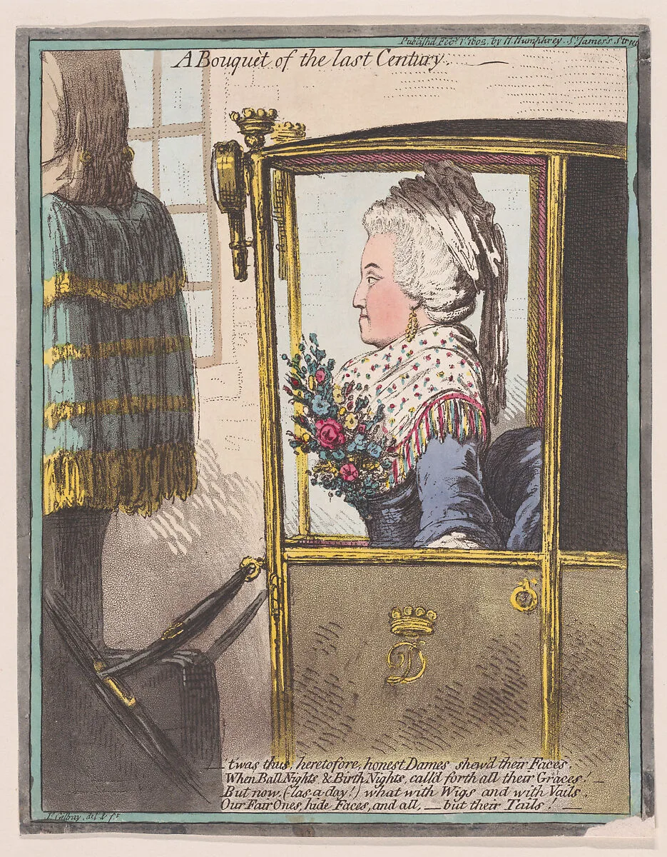 A Bouquet of the Last Century — James Gillray|Hannah Humphrey