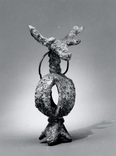 Openwork rattle bell or pendant