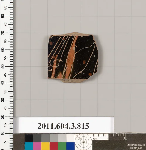 Terracotta fragment of a lekythos (oil flask)
