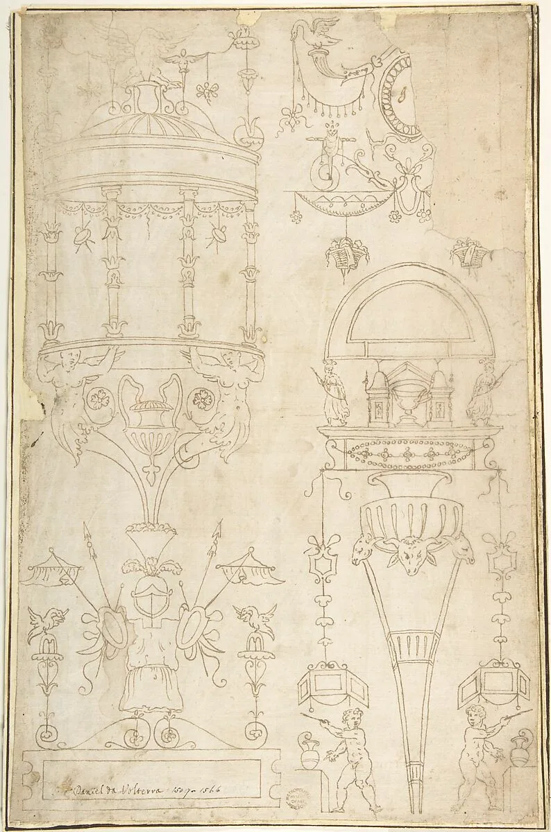 Wall Decoration — Anonymous, Italian, 16th century