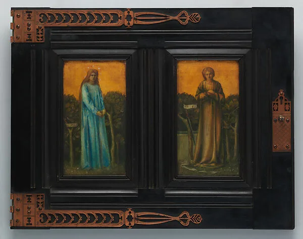 Door (part of a set) — Thomas Edward Colcutt|Collinson and Lock|Charles Fairfax Murray