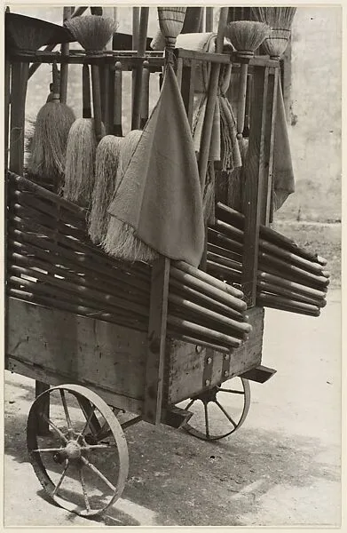 Broom Vendor, Cuba — Walker Evans