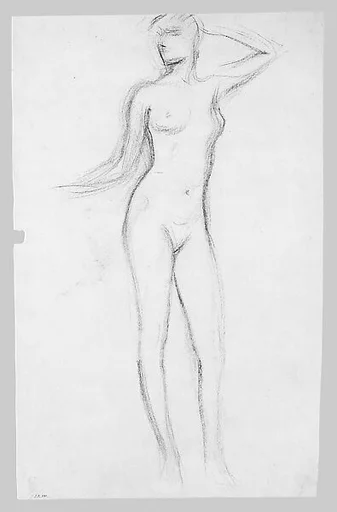 Standing Female Nude