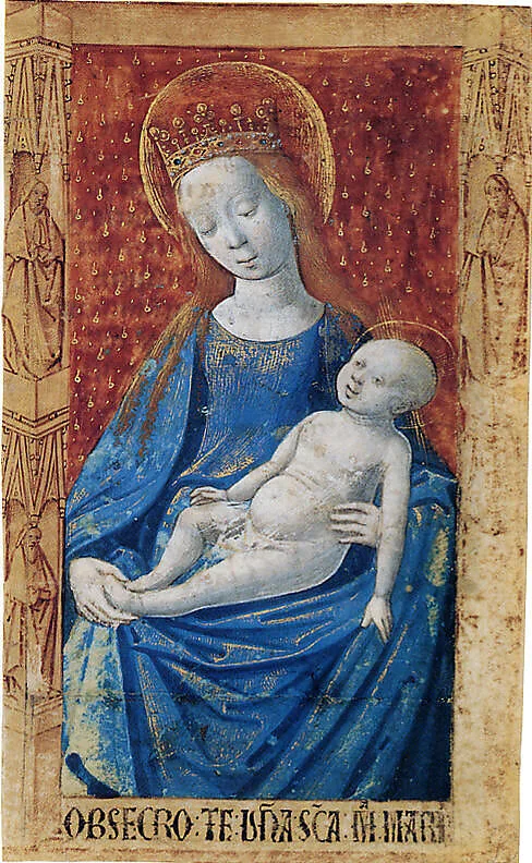 Virgin and Child — Master of Guillaume Lambert
