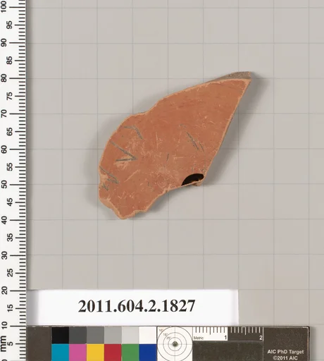 Terracotta fragment of a skyphos (deep drinking cup)