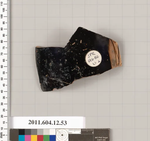 Terracotta fragment of a squat lekythos (oil flask)?