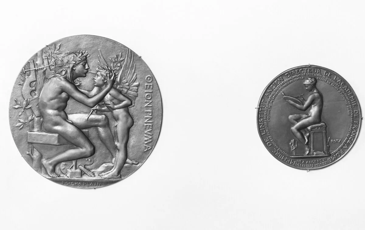 Medal designed in Honor of M. Jules-Eugène Lenepveu — Louis-Oscar Roty