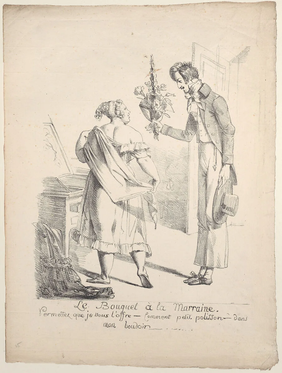 The Godmother's Bouquet — baron Dominique Vivant Denon