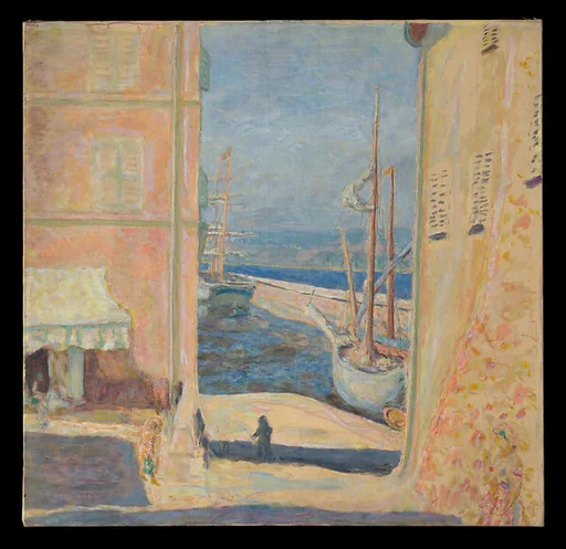 View of The Old Port, Saint-Tropez