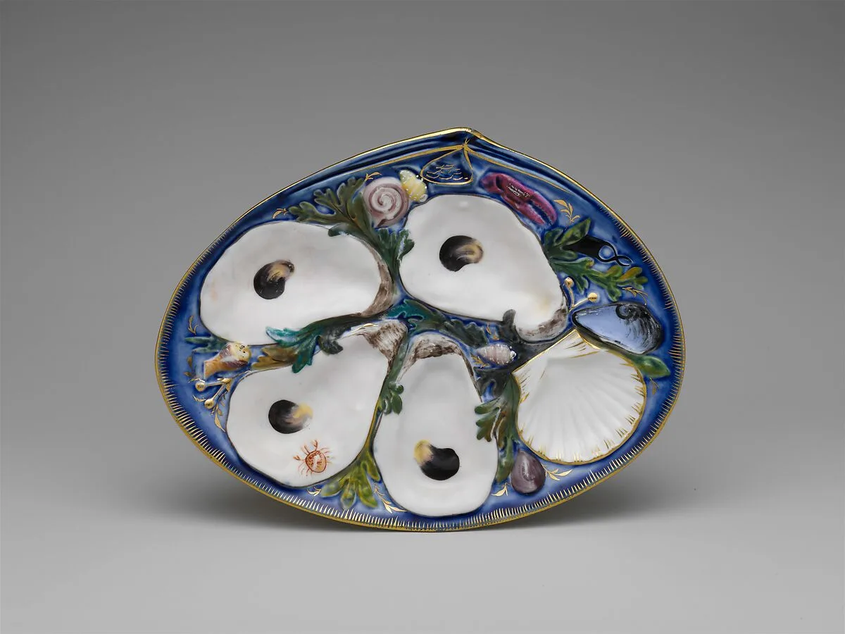 Oyster plate — Union Porcelain Works