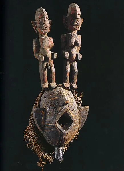 Mask: Bush Spirit Couple — Unknown