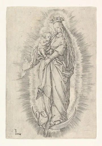 The Crowned Virgin With Child in Glory