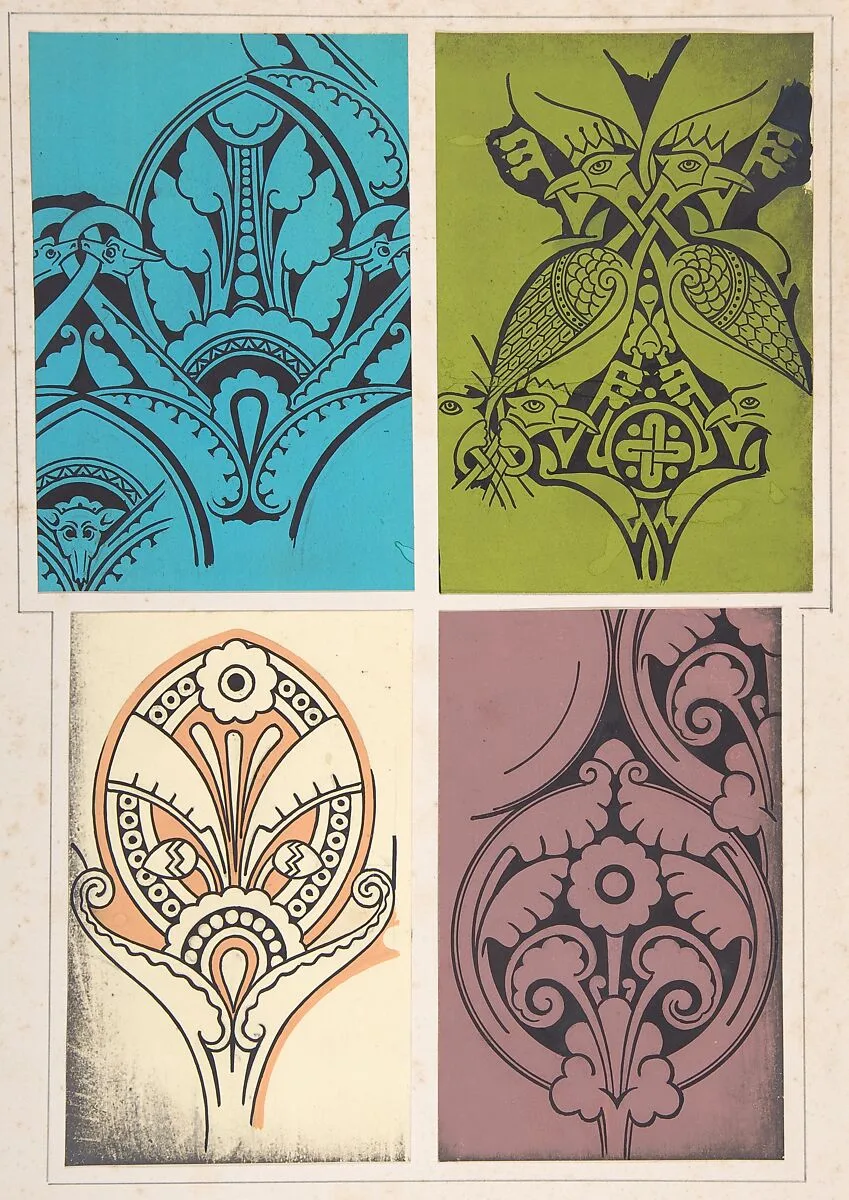 Design drawing — Christopher Dresser
