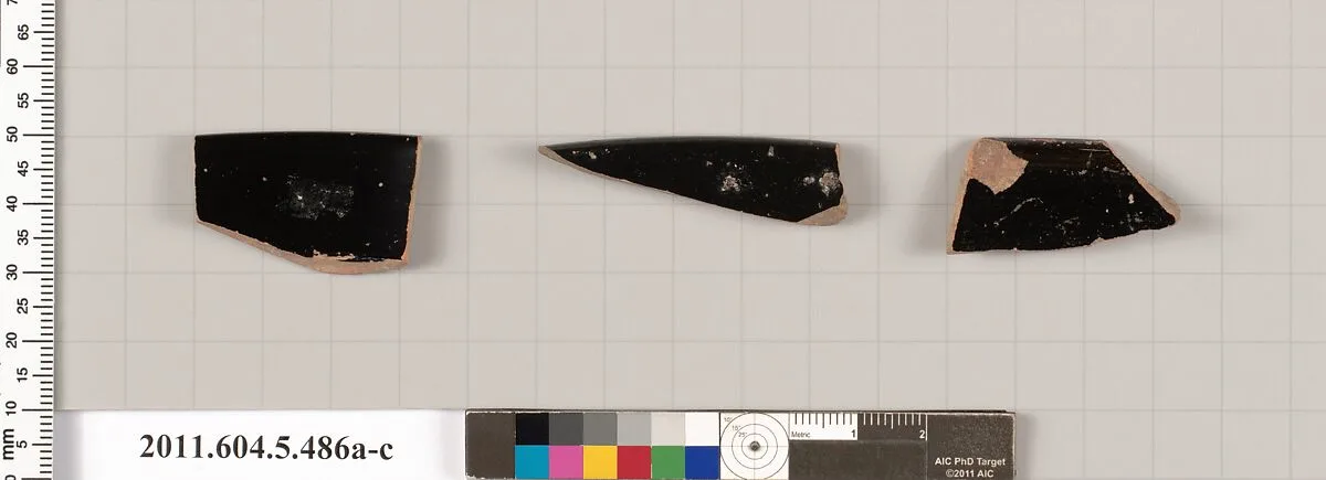 Terracotta rim fragments of kylikes (drinking cups) — Unknown