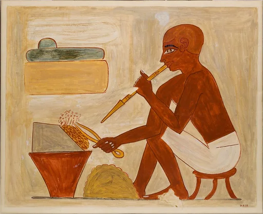 Metal Working, Tomb of Rekhmire