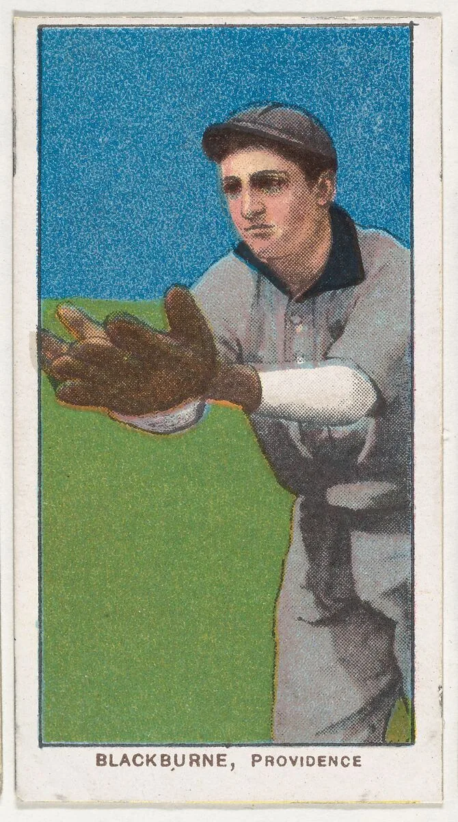 Blackburne, Providence, Eastern League, from the White Border series (T206) for the American Tobacco Company — American Tobacco Company