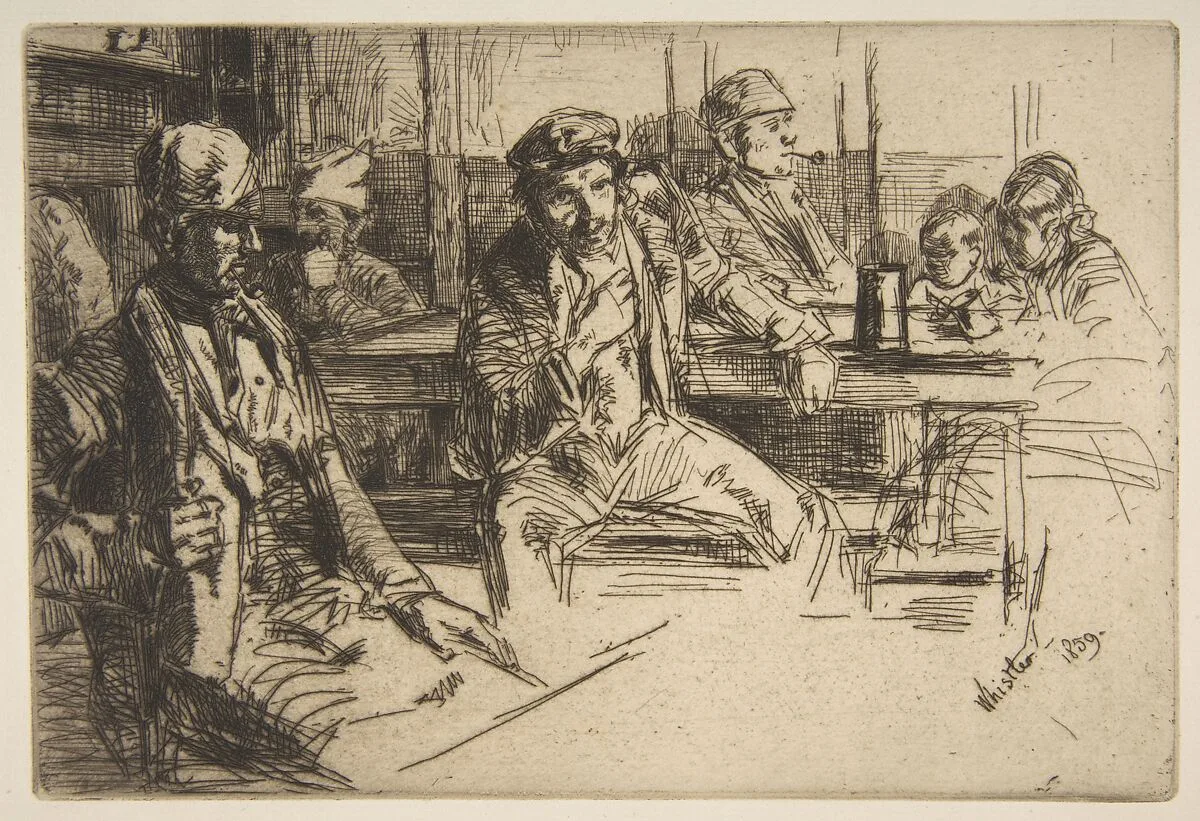 Longshore Men — James McNeill Whistler
