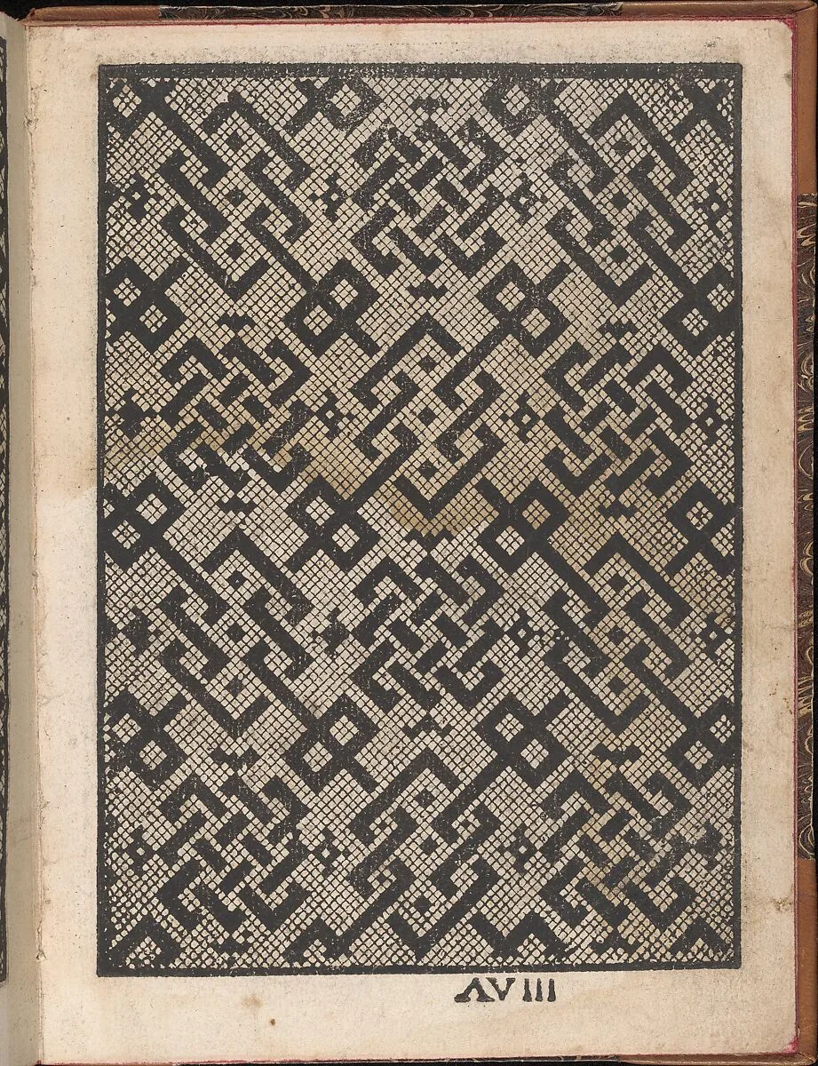 Spechio di pensieri delle belle et Virtudiose donne, page 7 (recto) — Matteo Pagano