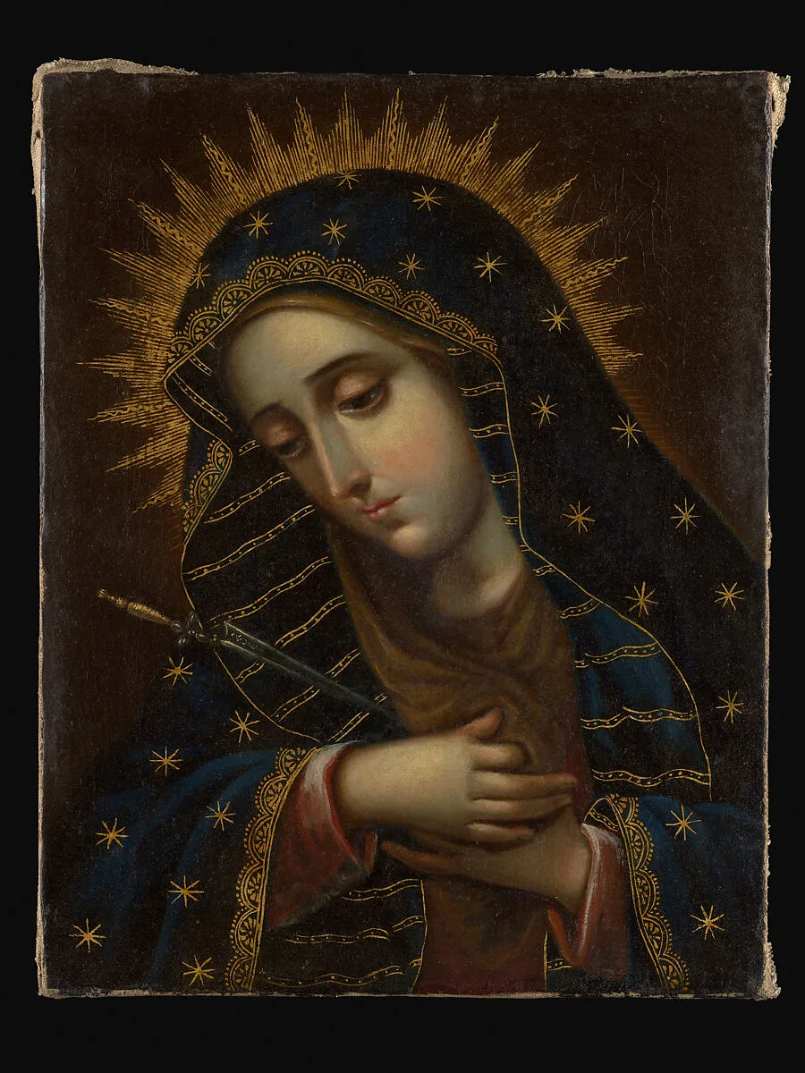 The Virgin of Sorrows — Unknown