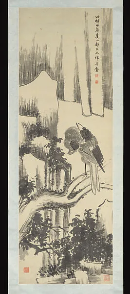 清/現代 高邕 鷹圖 軸|Eagle — Gao Yong
