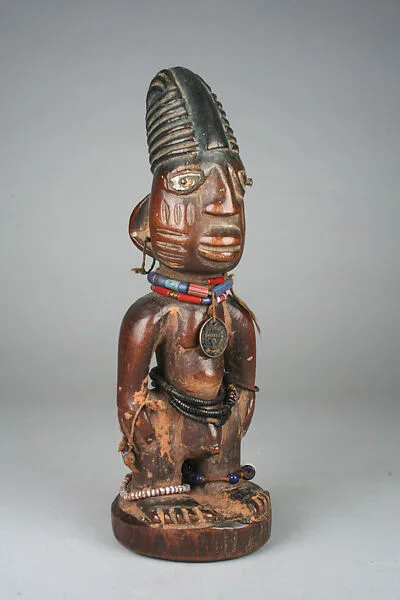 Twin Figure: Male (Ibeji) — Unknown