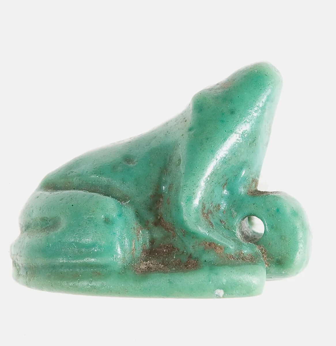 Amulet Possibly Depicting a Tree Frog — Unknown