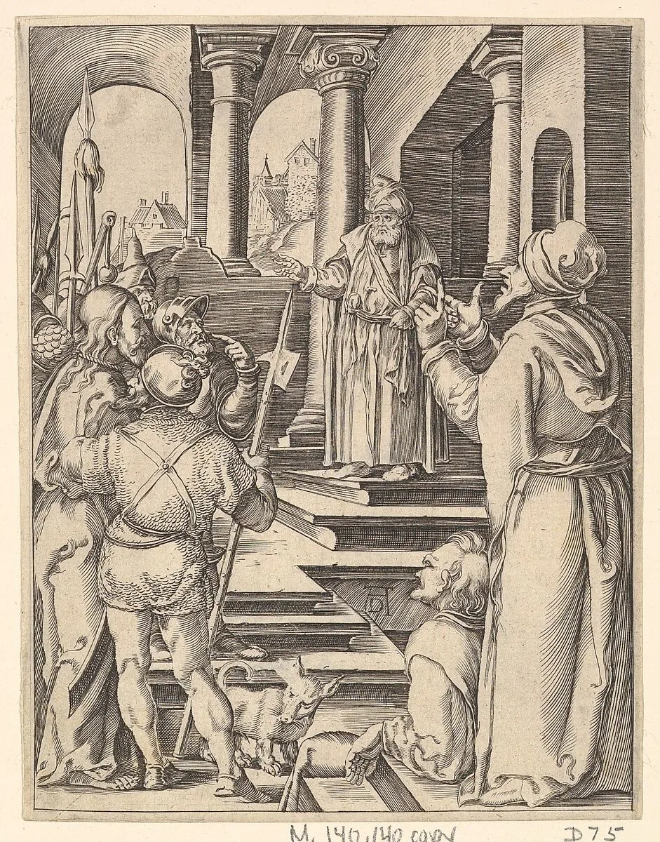 Engraved copies of The Little Passion — Abraham Waesberge|Albrecht Dürer