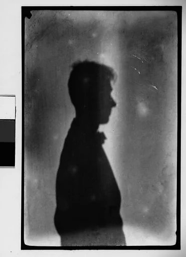[Shadow Self-Portrait (Right Profile), Juan-les-Pins, France]