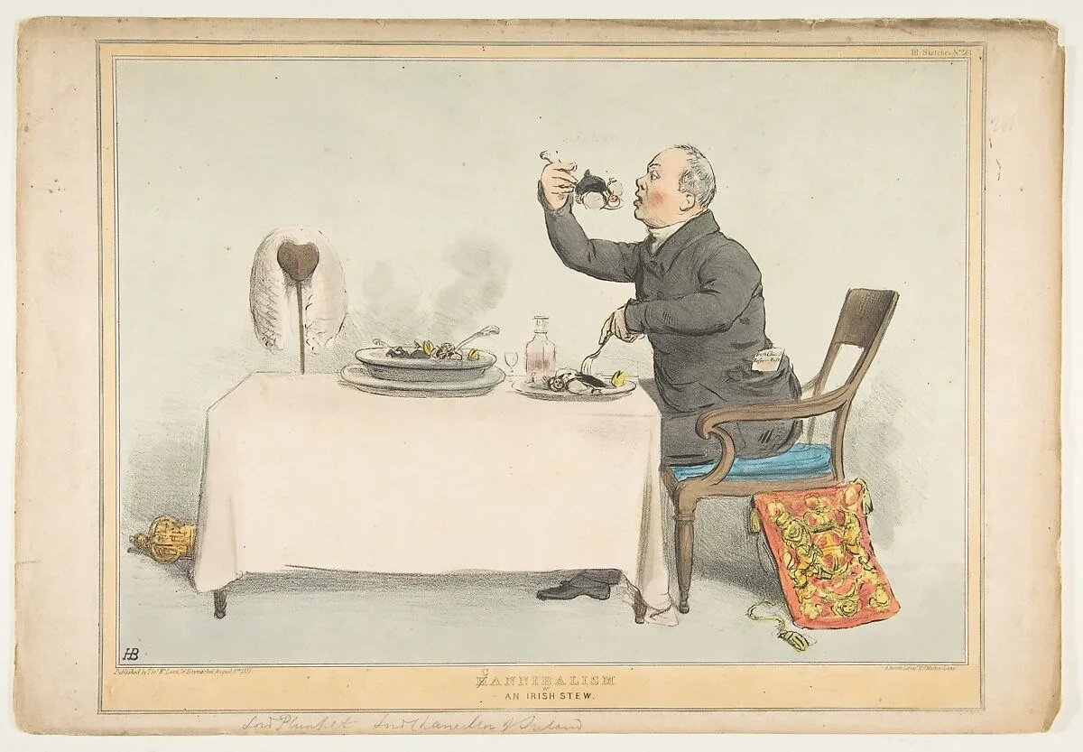 H(C)annibalism or an Irish Stew — Alfred Ducôte|John Doyle|Thomas McLean