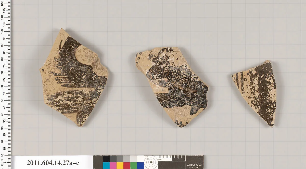 Terracotta fragments of an undetermined closed shape — Unknown