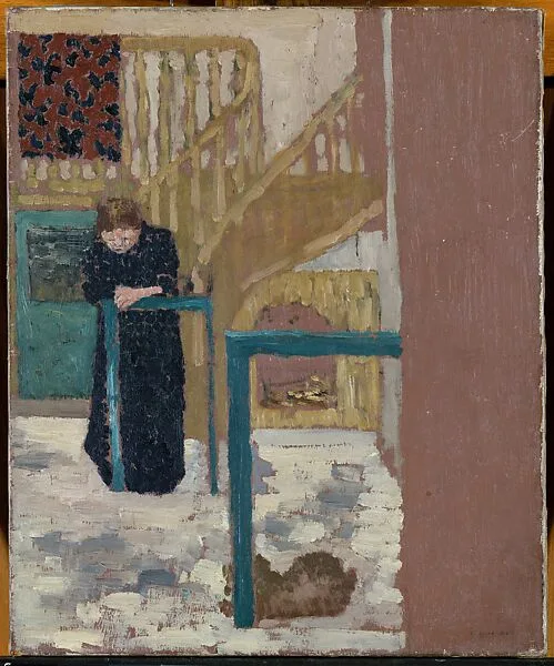 Mme Vuillard in a Set Designer's Studio — Edouard Vuillard