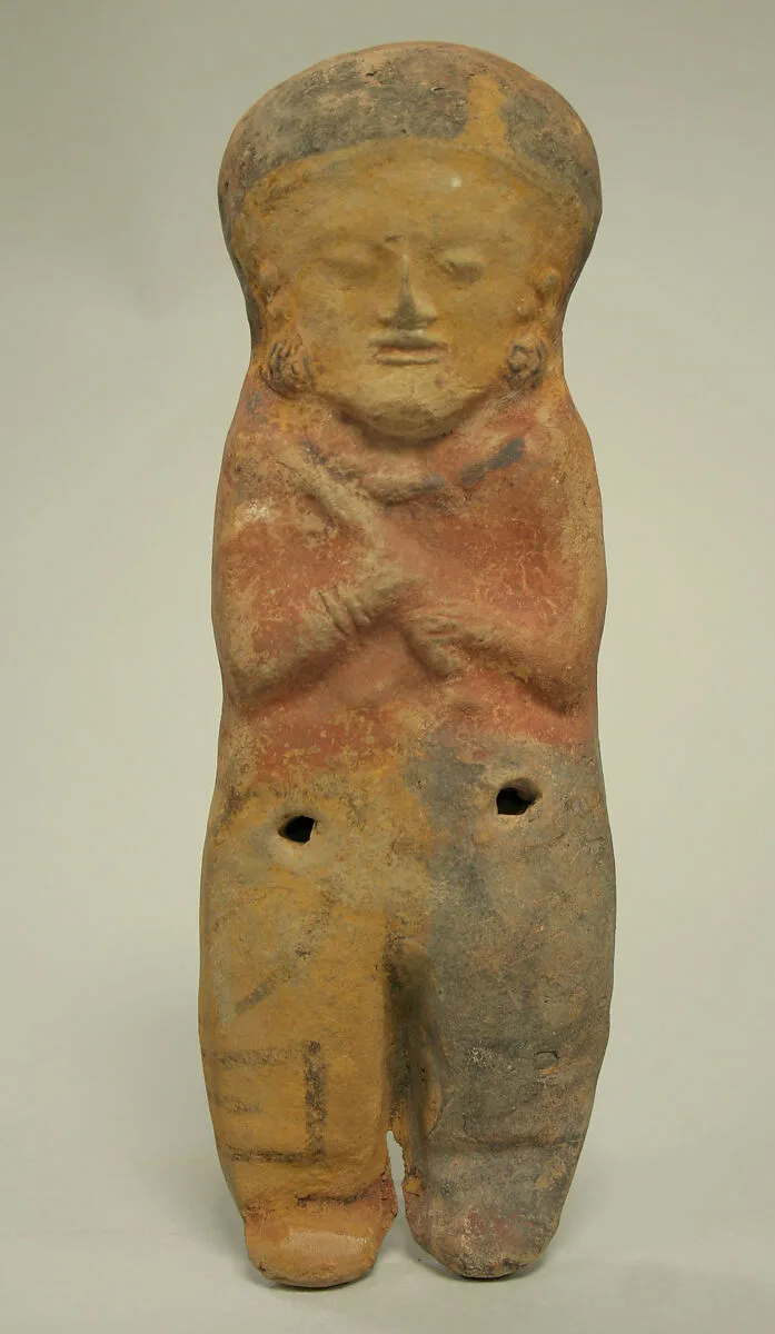 Ceramic Whistle in the Form of a Standing Figure — Unknown