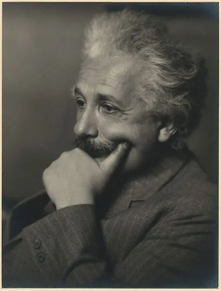 Albert Einstein, Pasadena — Johan Hagemeyer